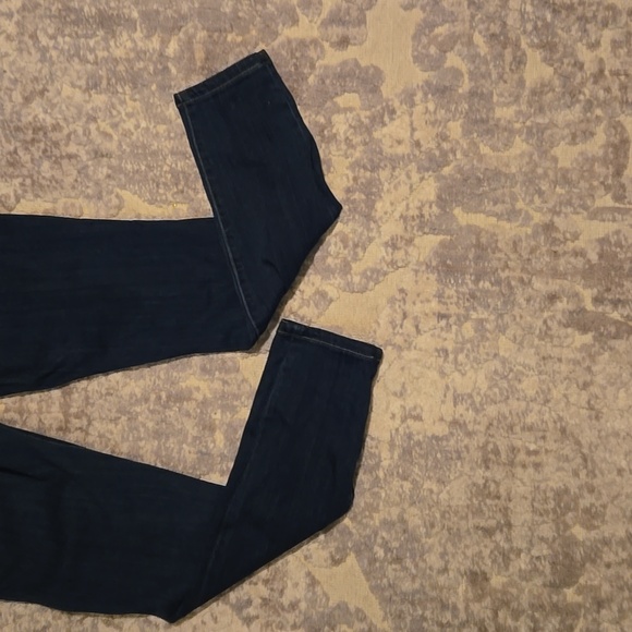 Liverpool High Rise Ankle Women's 8/29 Pull On Skinny Jeans Dark Wash - Picture 8 of 9